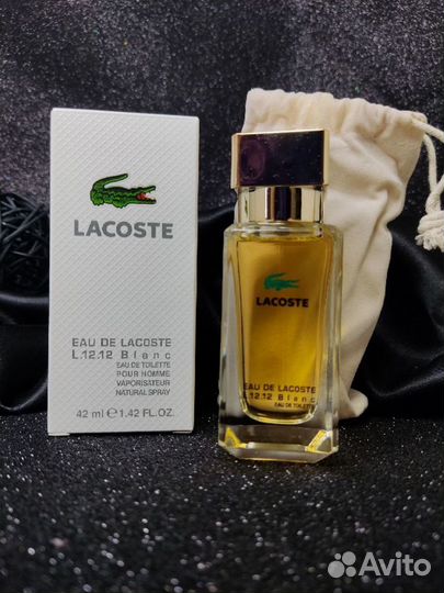 Lacoste L.12.12 Blanc мужские 42 мл