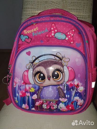 Рюкзак школьный для девочки бу