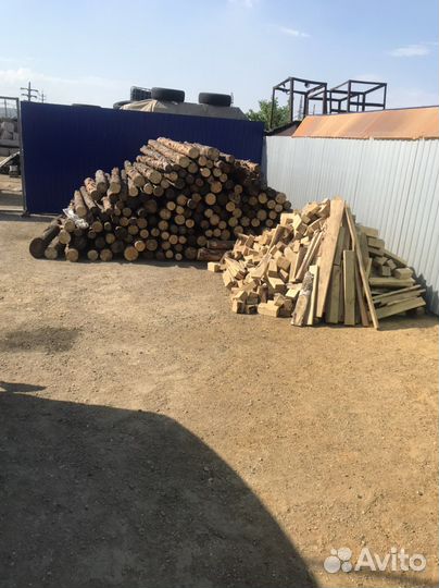 Дрова,столбы сосна на забор