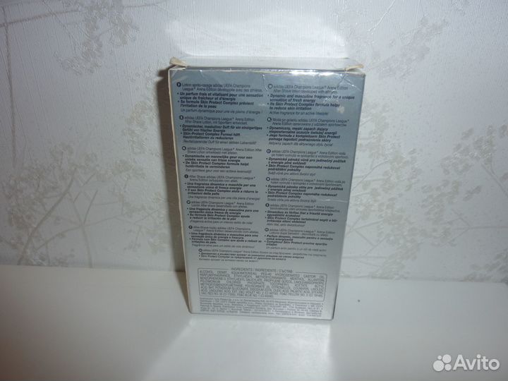 Adidas uefa Champions League лосьон после бритья