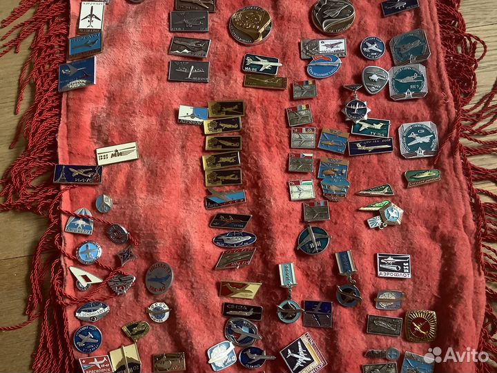 Коллекция значков «Авиация СССР»