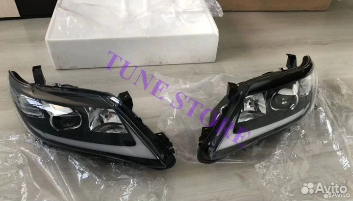 Фары Toyota Camry 40 2009-2011 стиль Lexus