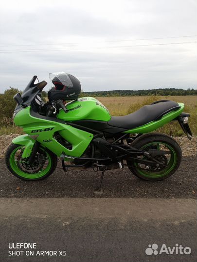 Мотоцикл Kawasaki ninja EX650A(ER6F)