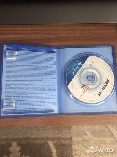 Detroit become human ps4 диск