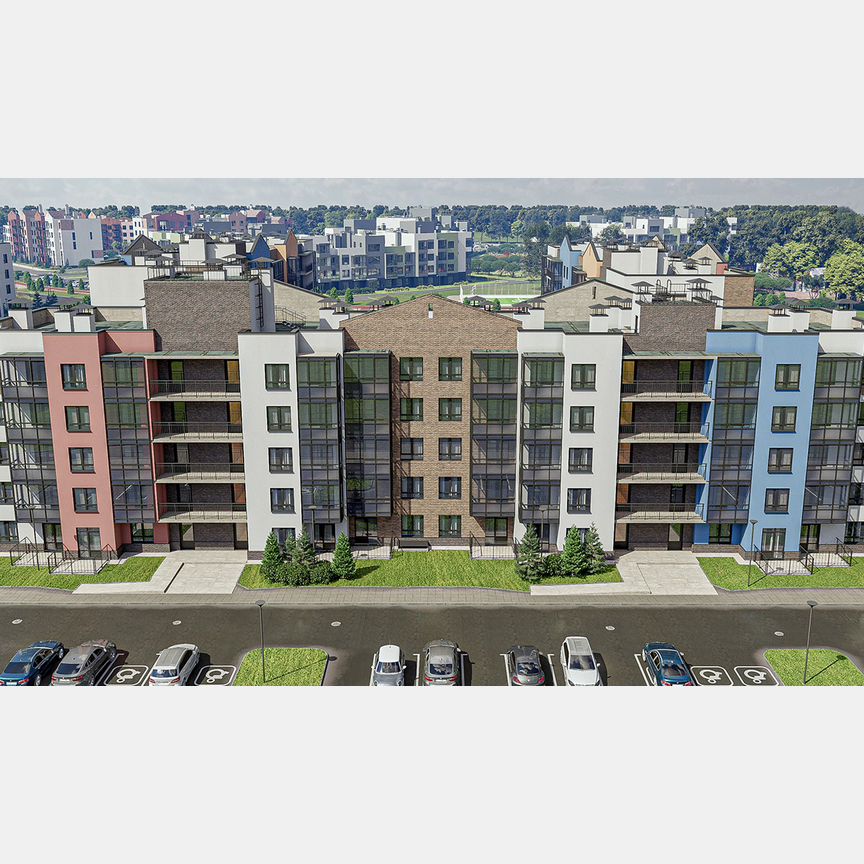 1-к. квартира, 39,4 м², 1/5 эт.