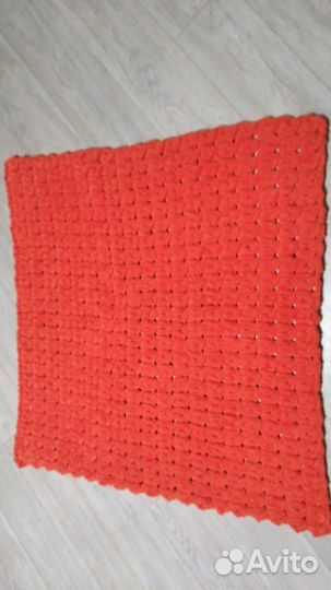 Плед детский вязаный