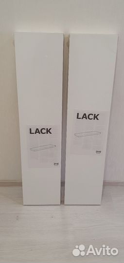 Полка Икеа Лакк Новая 110*26см