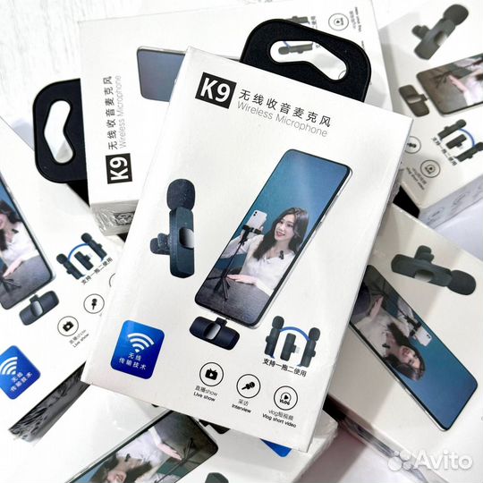Беспроводной Микрофон петличный K9