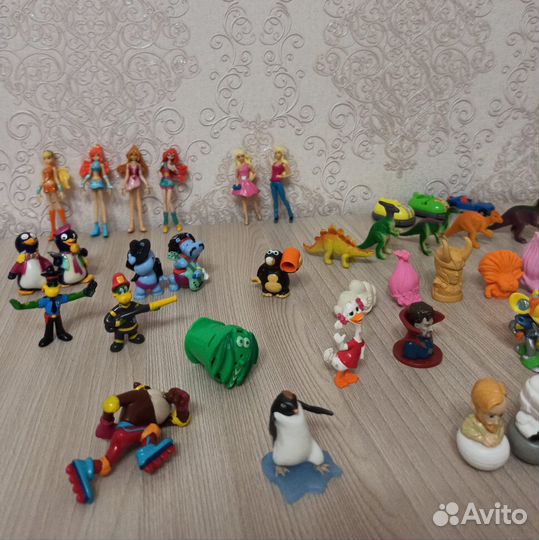 Игрушки из киндер сюрприза(цена за все игрушки)