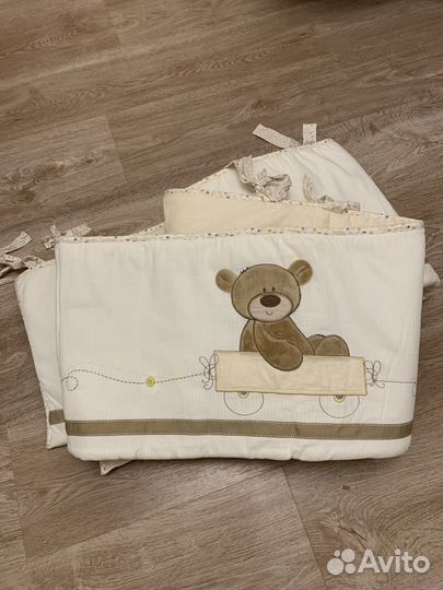 Бортики в детскую кроватку