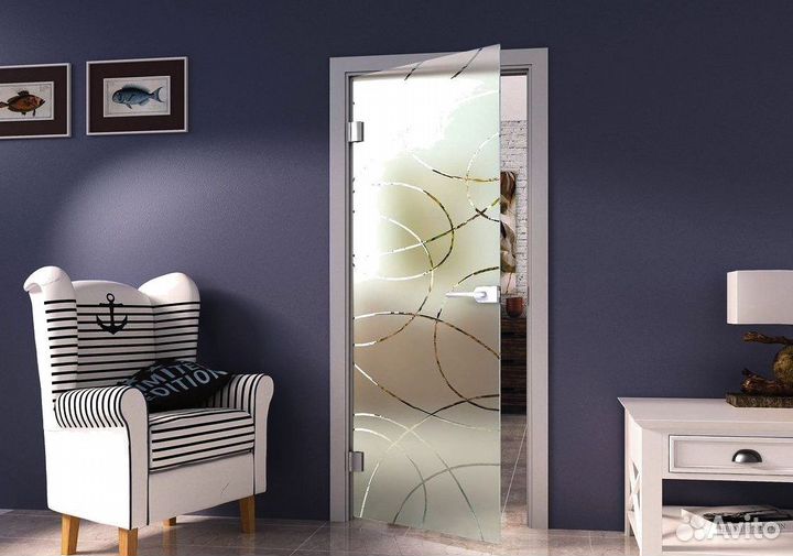 Межкомнатные двери стекло