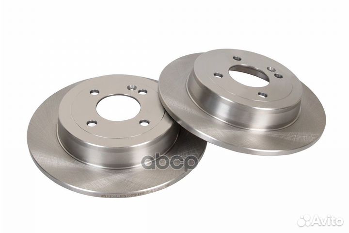 Диск тормозной задний KT 016030 Kraft