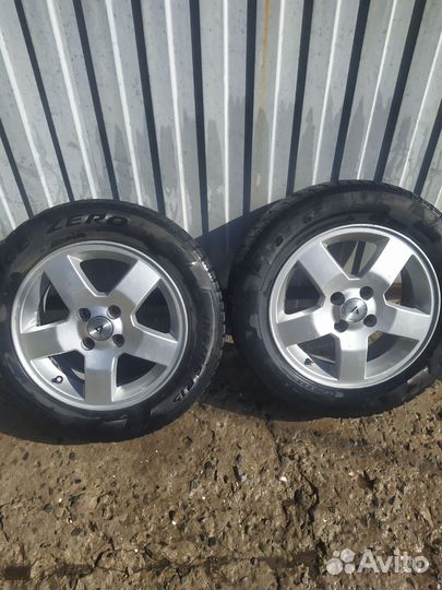 Литье диски r15 4x100 с резиной