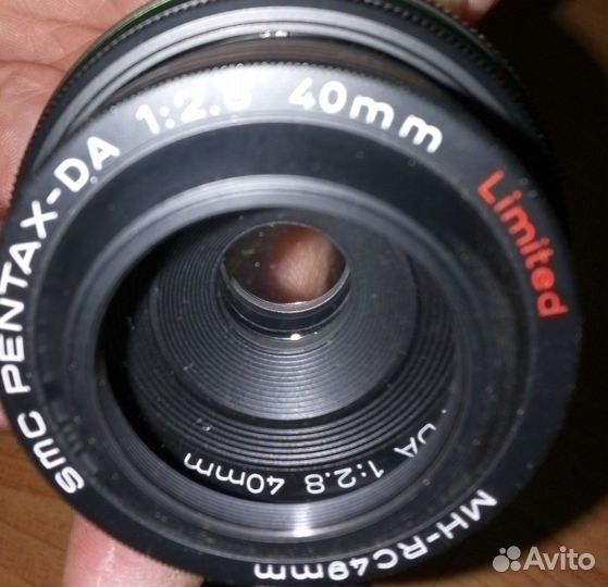 Pentax SMC DA 40 mm f/ 2.8 Limited