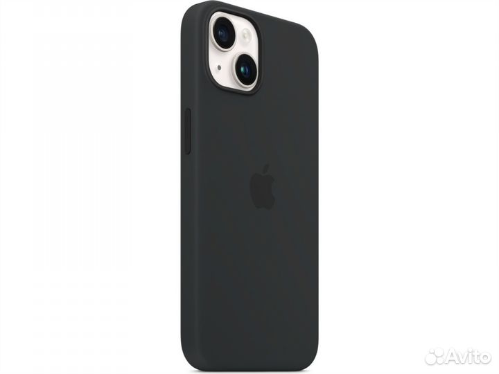 Клип-кейс iPhone 14 Silicone Case Soft Touch Черны