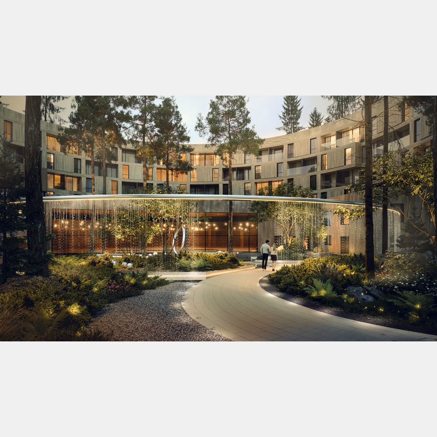 1-к. апартаменты, 48,9 м², 2/6 эт.