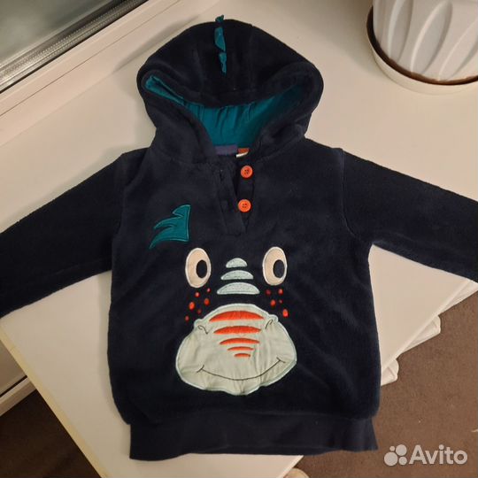 Толстовка детская 86-92-98 размеры