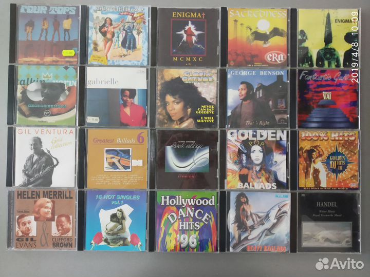 CD музыка разных стилей