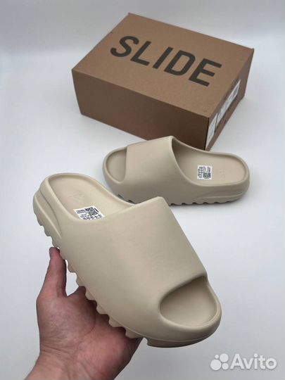 Тапки Yeezy Slide “Bone”