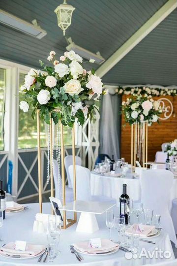 Аренда стоек для цветов