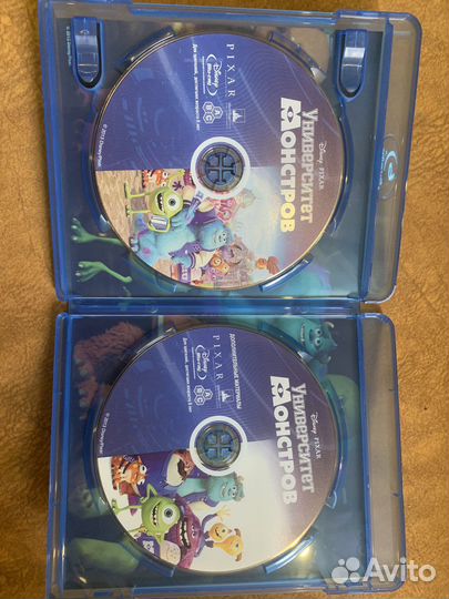 Университет монстров. Лицензия. (2 диска) blu-ray