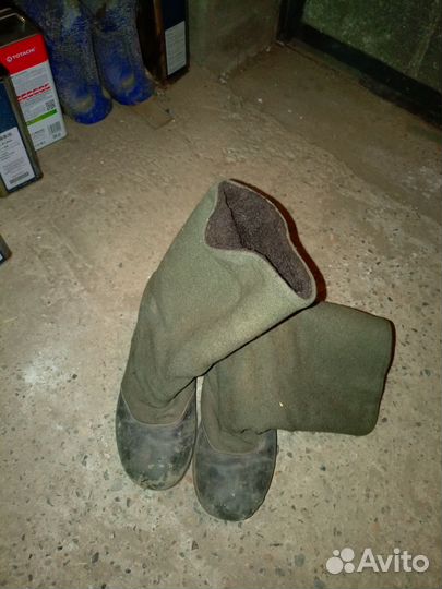 Сапоги теплые мужские