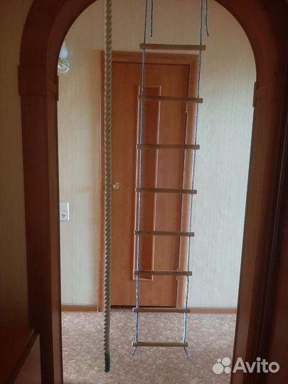 Лестница веревочная