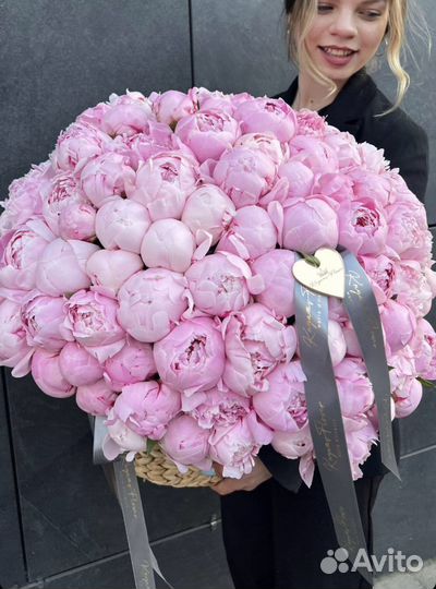 Букеты из Пионов Цветы с Доставкой