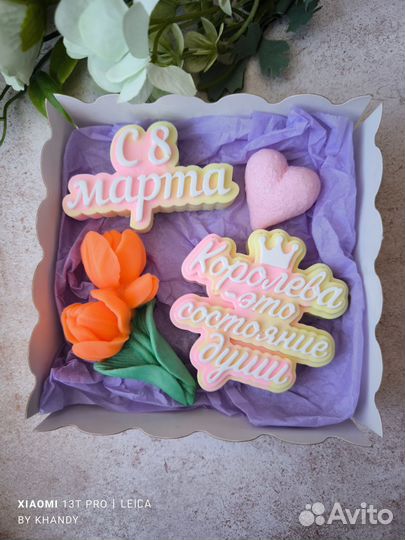 Подарки из мыла ручной работы