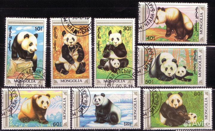 Животные на марках зарубежных стран