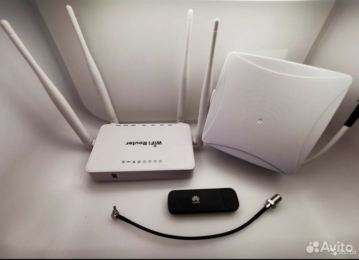 4G модем + WiFi Роутер + Антенна - Комплект A-900