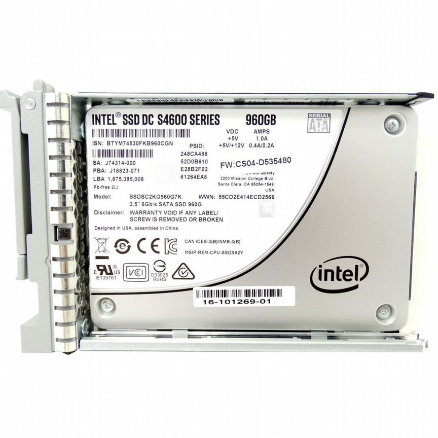 [UCS-SD960G63X-EP] Жесткий Диск Cisco Ucs-Sd960g63x-Ep 960gb 2,5"