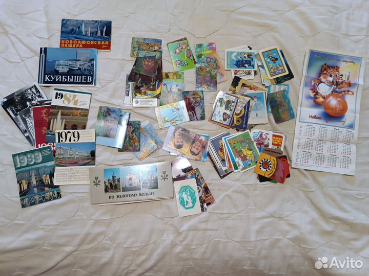 Карманные календарики СССР