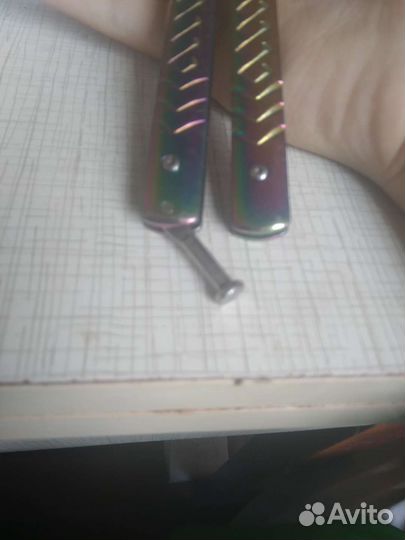 Тренировочный нож бабочка