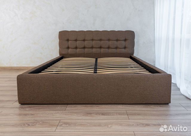 Кровать 160х200 коричневый Марсель