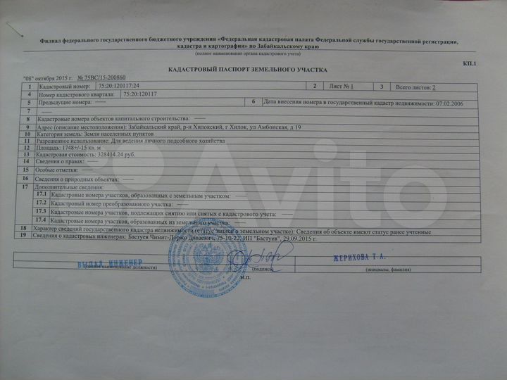 Участок 17,5 сот. (ИЖС)