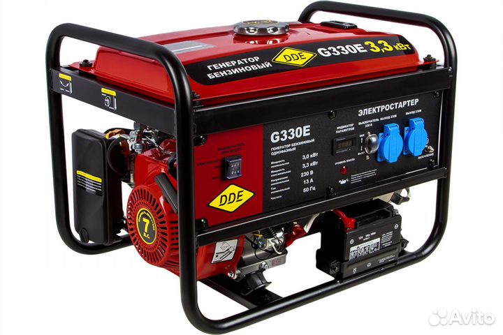 Бензиновый генератор DDE G330E