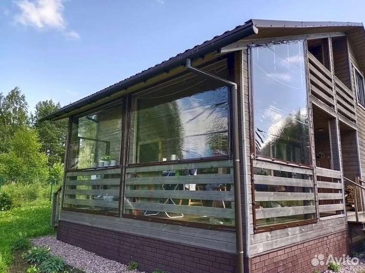 Тонированные мягкие окна