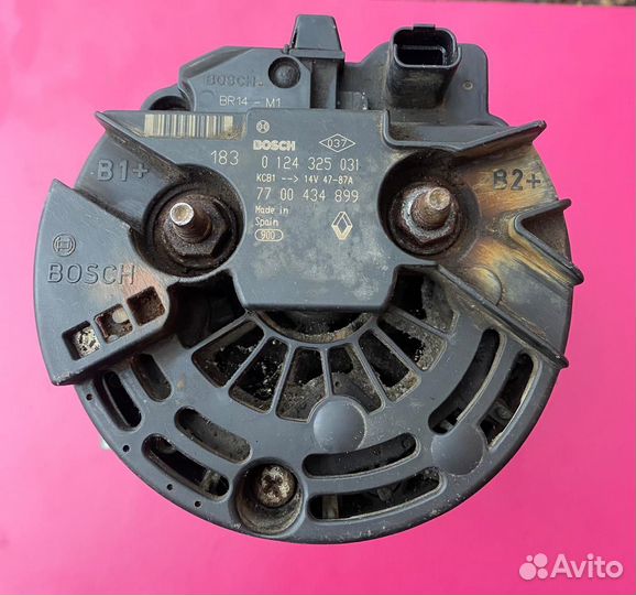 Renault clio 3 генератор