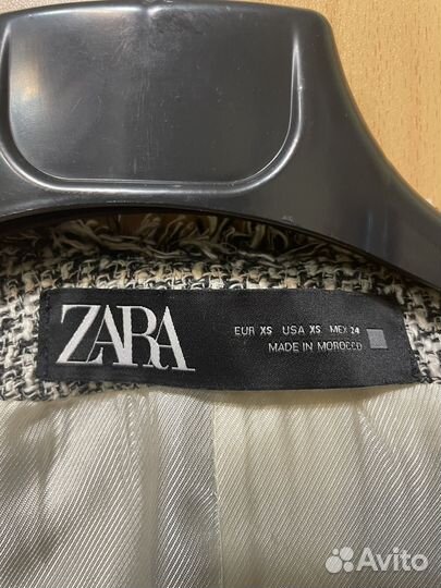 Пиджак zara женский светлый