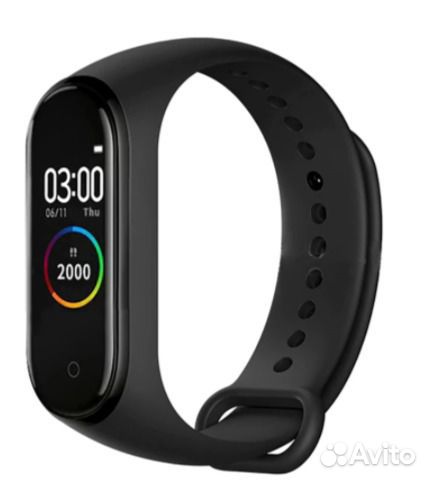 Фитнес браслет М4 с измерением пульса и давления
