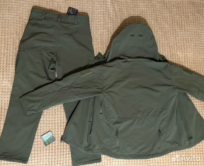Костюм демисезонный Softshell, олива