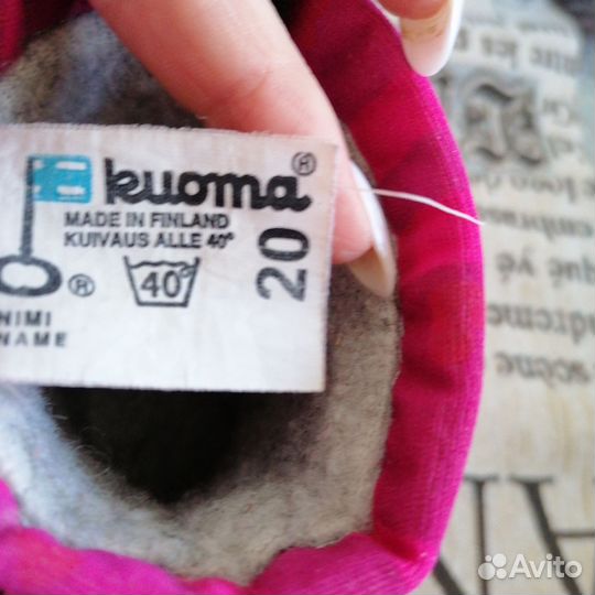 Продам сапожки на девочку