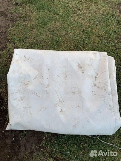 Тент верхний от полуприцепа VanHool