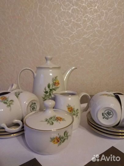 Кофейный сервиз гдр kahla