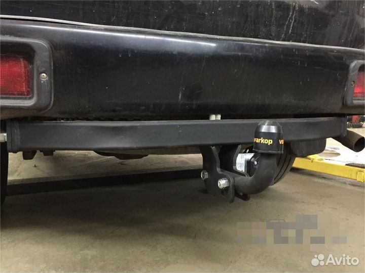 Фаркоп Mitsubishi Pajero Sport. Установка фаркопа