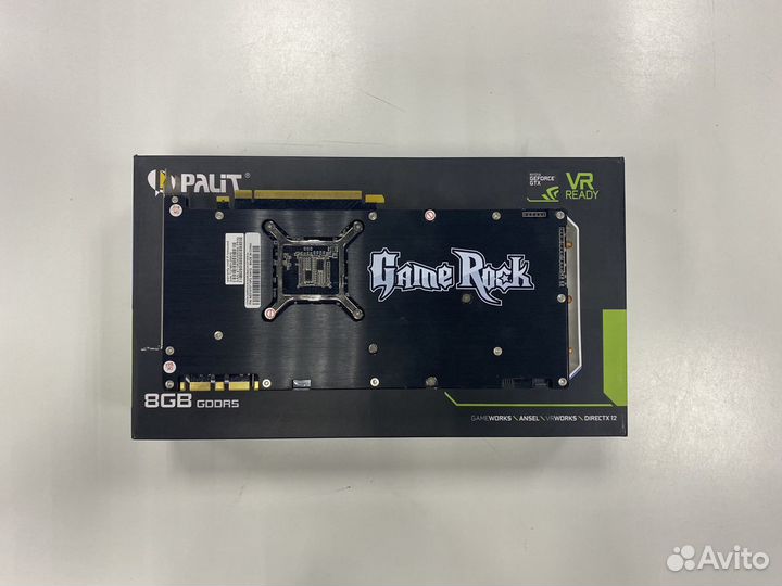 Видеокарта GTX 1070 Palit GamrRock 8 GB