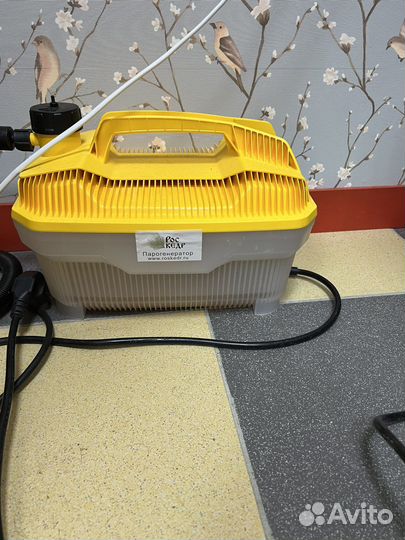 Кедровая бочка с парогенератором