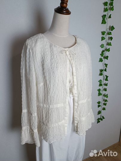 Винтаж ретро блуза накидка на панталоны