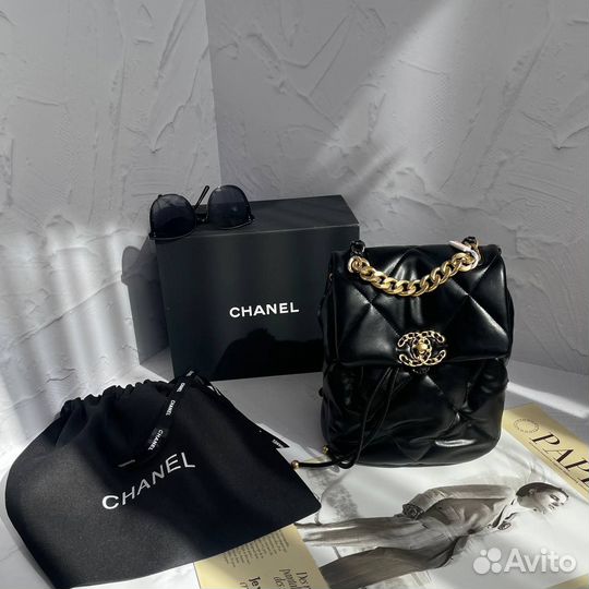 Рюкзак женский натуральная кожа Chanel